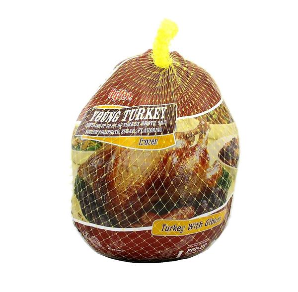 Premium Basted Young Turkey - Frozen - 10-16lbs - Price Per Lb