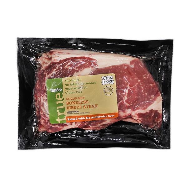 HYVEE TRUE CHOICE BONELESS RIBEYE STEAK HyVee Aisles Online Grocery