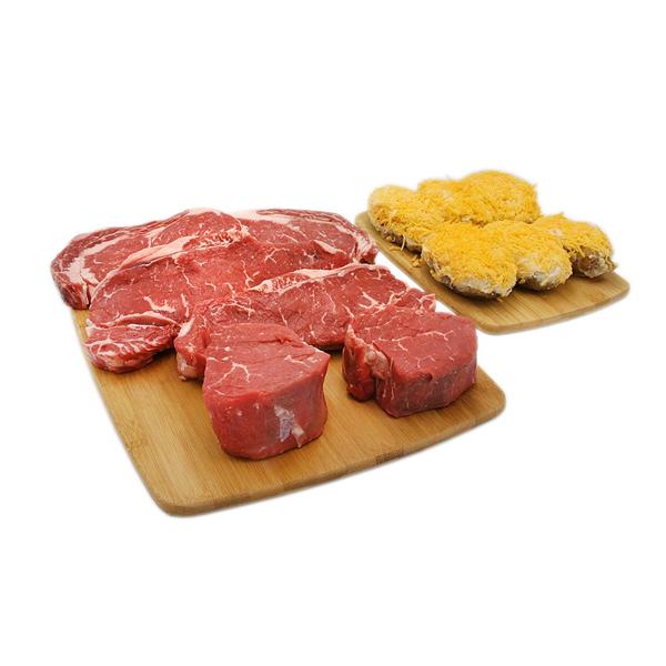 Disco Steaks & Twice Baked Potato Dinner Package | Hy-Vee Aisles Online ...