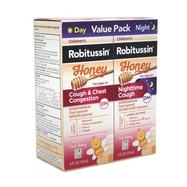 Robitussin Children's Robitussin Honey Cough & Chest Congestion, Day ...