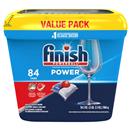 Finish Powerball Power Automatic Dishwasher Detergent, Value Pack, 84Ct