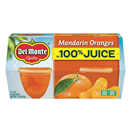 Del Monte Mandarin Orange Fruit Cup Snacks 4-4 oz Cups