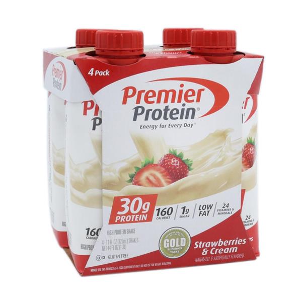 Premier Protein High Protein Shake Strawberries & Cream 4Pk HyVee