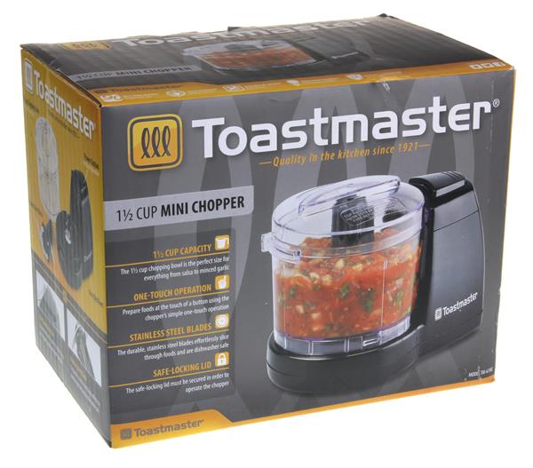 Toastmaster 1 1/2 Cup Mini Chopper HyVee Aisles Online Grocery Shopping