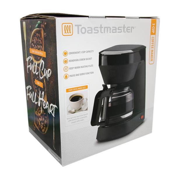 Toastmaster 5-Cup Coffee Maker  Hy-Vee Aisles Online Grocery Shopping
