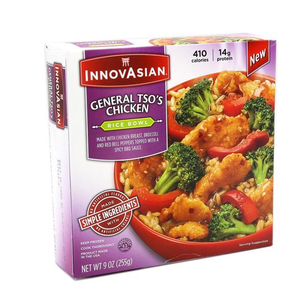 InnovAsian General Tso's Chicken Rice Bowl HyVee Aisles Online Grocery Shopping