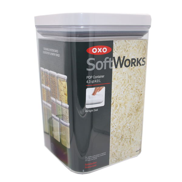 OXO Soft Works POP Food Storage Container - Clear, 4.3 qt - Ralphs