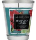 Aromascape Candle, Soy Wax Blend, Hibiscus + Melon