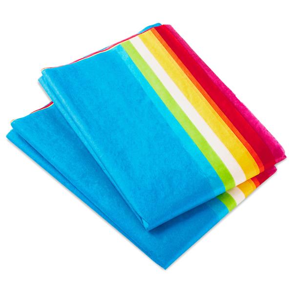 Cool Multicolor Happy Birthday Tissue Paper, 4 sheets - Tissue - Hallmark