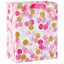 Hallmark Large Gift Bag Pink & Lavendar Dots