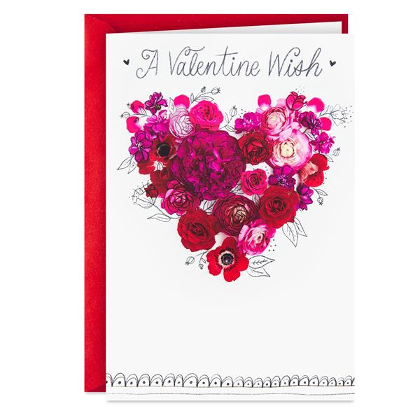 Hallmark Pack of Valentines Day Cards, Valentine Greetings (10