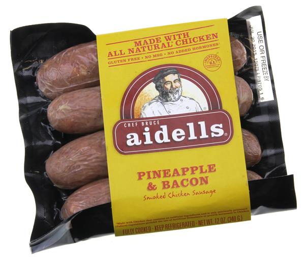 Aidells Pineapple & Bacon Smoked Chicken Sausage 4Ct HyVee Aisles