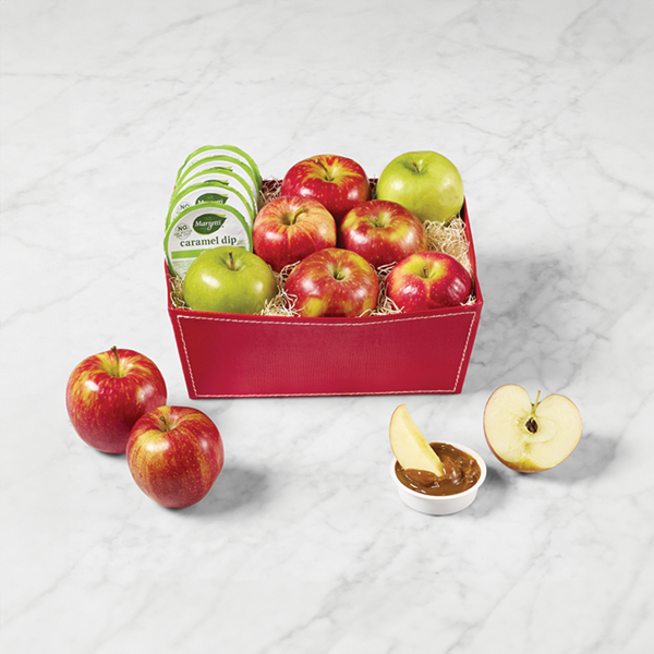 Sweet Harvest Apples With Caramel Gift Basket | Hy-Vee Aisles