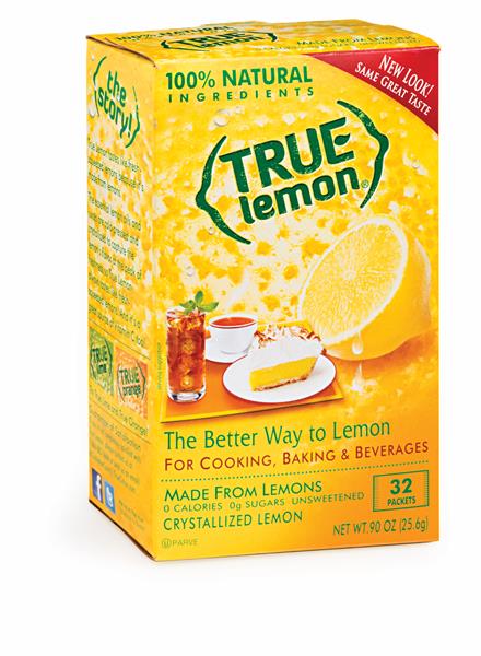 True Lemon Crystallized Lemon 32 Packets | Hy-Vee Aisles Online Grocery ...