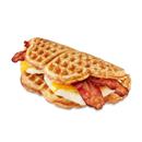 Nordic Waffles Egg Cheddar & Bacon Waffle Sandwiches 2Ct
