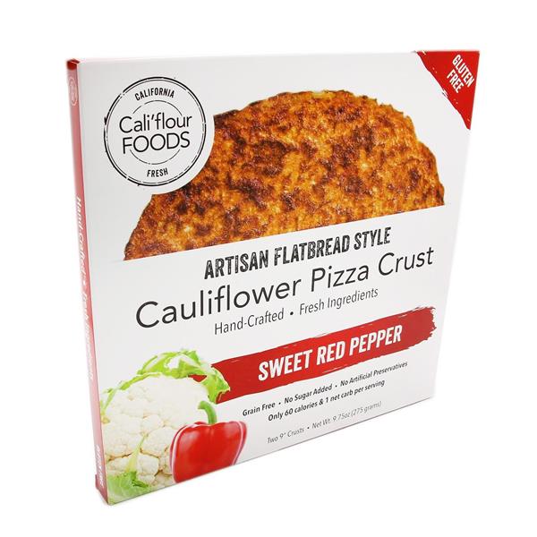 Cali'flour Foods Cauliflower Pizza Crust Sweet Red Pepper 2Ct HyVee