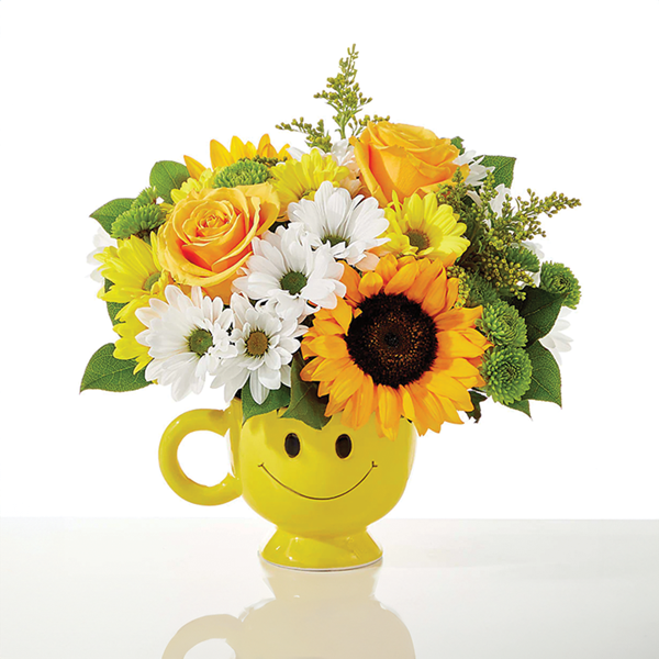 Be Happy Deluxe FTD Flower Arrangement | Hy-Vee Aisles Online