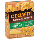 Crav'n Flavor White Cheddar Cheese Crackers