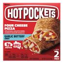 Hot Pockets Frozen Snacks Four Cheese Pizza Frozen Sandwiches 2pk