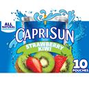 Capri Sun Strawberry Kiwi Naturally Flavored Juice Drink Blend