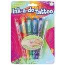 Ink-A-Do Tattoo Pens, 6+