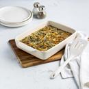 Hy-Vee Seasons 13.5 x 8.4 In. Ceramic Baker in Linen