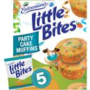 Little Bites Party Cake Muffins, 5 packs