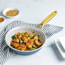 Hy-Vee Seasons 8 In. Nonstick Fry Pan in Echo Blue