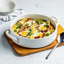 BIA White Porcelain Round Baking Dish