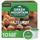 Green Mountain Coffee Roasters Hazelnut Keurig Single-Serve K-Cup pods, Light Roast Coffee, 10 Count