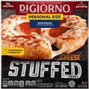 DIGIORNO Frozen Pizza - Pepperoni Pizza on a Stuffed Pizza Crust - Personal Pizza