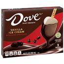 Dove Ice Cream Bars, Vanilla with Dark Chocolate 3Ct