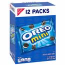 OREO Mini Chocolate Sandwich Cookies, 12 Snack Packs