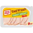 Oscar Mayer Deli Fresh Smoked Sliced Turkey Breast Deli Lunch Meat