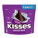 Hershey's Kisses Special Dark, Mildly Sweet Chocolate Candy Family Pack