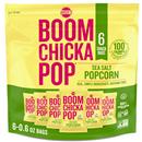 Angie's Boomchickapop Popcorn, Sea Salt, Snack Bags 6 -.6 Oz