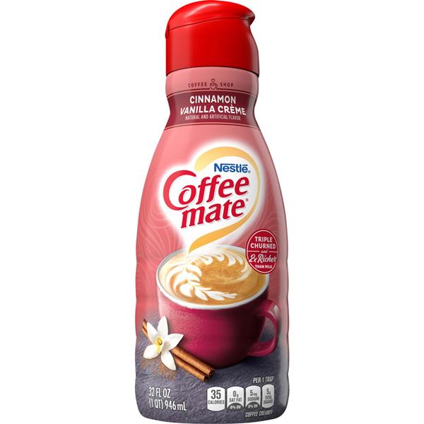 Coffee Mate Powdered Creamer Snack Peak Variety Gift Box Hazelnut,  Chocolate Crme, Original, Caramel Latte and French Vanilla