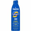 Coppertone Sport Sunscreen Spray, Broad Spectrum SPF 30 Water Resistant Spray Sunscreen