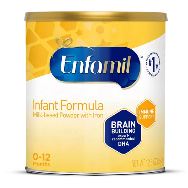 Enfamil Infant Formula, Milk-based Baby Formula with Iron, Omega-3