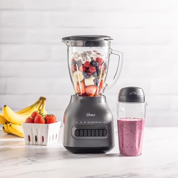 Oster Black 8-Speed Blender with Blend-N-Go Cup | Hy-Vee Aisles