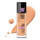 Maybelline Fit Me Dewy + Smooth Liquid Foundation Makeup with SPF 18 Sun Beige