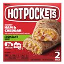 Hot Pockets Hickory Ham & Cheddar with Croissant Crust Frozen Sandwiches 2pk