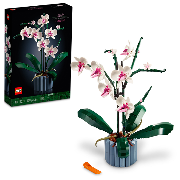 しかを LEGO Icons Orchid, 10311, 608 Pieces, 18+ | Hy-Vee Aisles Online