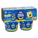 Kraft Mac & Cheese Cups Macaroni and Cheese Microwavable Dinner SpongeBob SquarePants 4 Pack