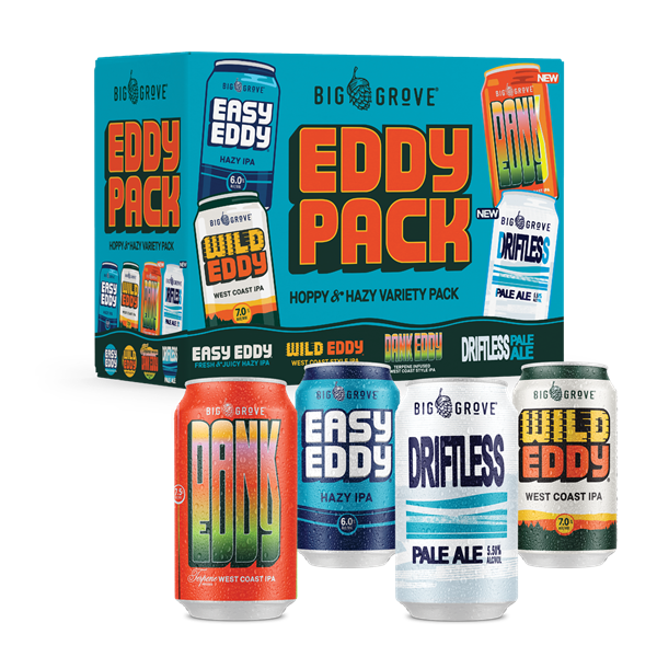 Big Grove Eddy Variety Pack 12pk | Hy-Vee Aisles Online Grocery