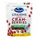 Ocean Spray Craisins, 50% Less Sugar Dried Cranberries, Dried Fruit