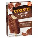 Crav'n Flavor Ice Cream Bars, Crispy Crunch 12-2.5 fl oz