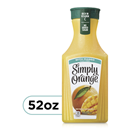 Simply Orange With Mango Pulp Free Orange Juice