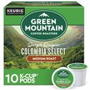 Green Mountain Coffee Roasters Colombia Select Keurig Single-Serve K-Cup Pods, Medium Roast Coffee, 10Ct