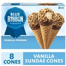 Blue Ribbon Classics Vanilla Sundae Frozen Treat Cone